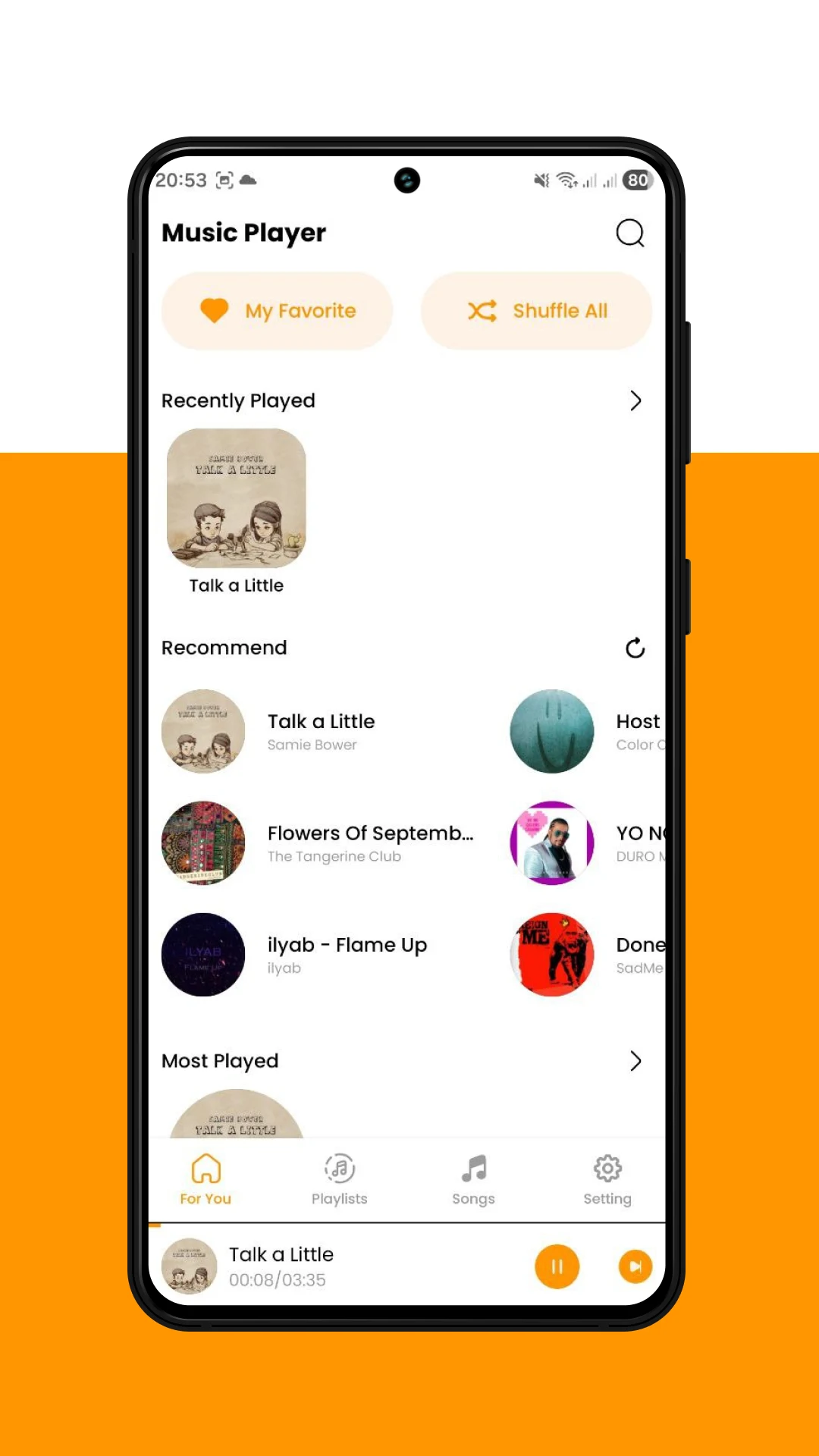 Flacbox: Hi-Res Music Player screenshot