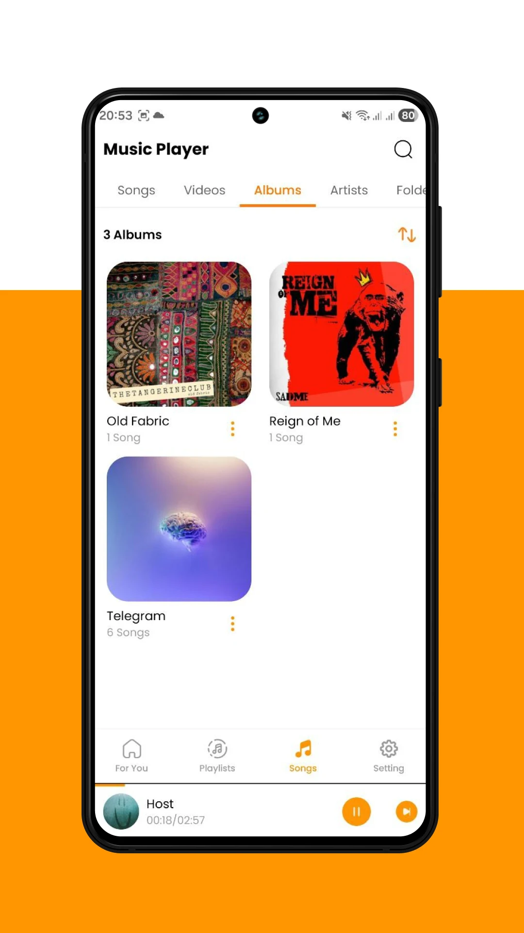 Flacbox: Hi-Res Music Player screenshot