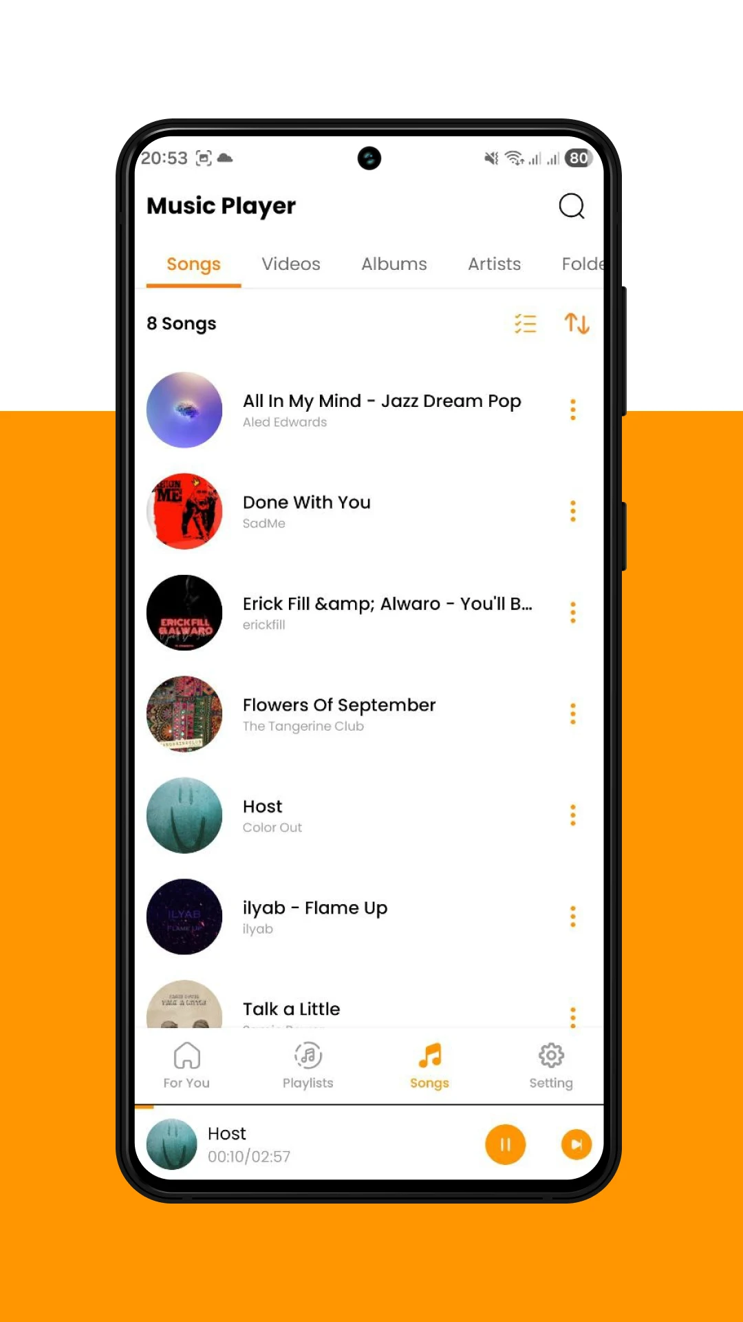 Flacbox: Hi-Res Music Player screenshot